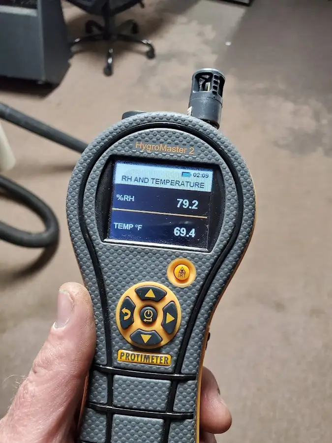 Moisture meter humidity assessment for Fire & Smoke Damage Restoration in Port St. John